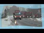 Alljhrlich Heiligabend (so auch 2012) ein weihnachtlicher Einsatz der Freiwilligen Feuerwehr Torgelow mit ihren Einsatzfahrzeugen.
