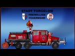 Sondereinsatz der Freiwilligen Feuerwehr Torgelow an Heiligabend für den Weihnachtsmann.