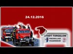 Heiligabend begleitet die Freiwillige Feuerwehr Torgelow den Weihnachtsmann mit Sirenen und Blaulichter durch die Stadt. - 2016
