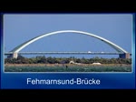 Die Fehmarnsund-Brücke liegt an der B 207, sie verbindet den Ort Großenbrode und die Insel Fehmarn. Über diese Brücke kommt man per Schiene, Strasse oder Radweg. Bei entsprechenden Windverhältnissen kommt die Windwarnanlage zum Einsatz mit den entsprechenden Einschränkungen oder Verboten. - 21.06.2014
